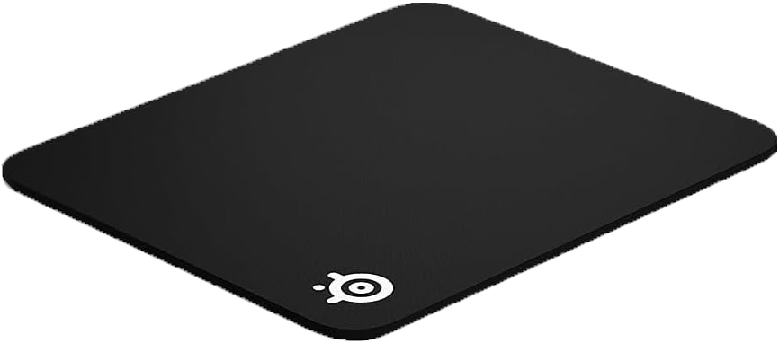 SteelSeries QcK Gaming Mouse Pad - Medium Thick Cloth - Peak Tracking and Stability - Black